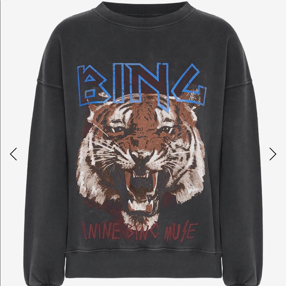 ANINE BING Tiger Sweatshirt